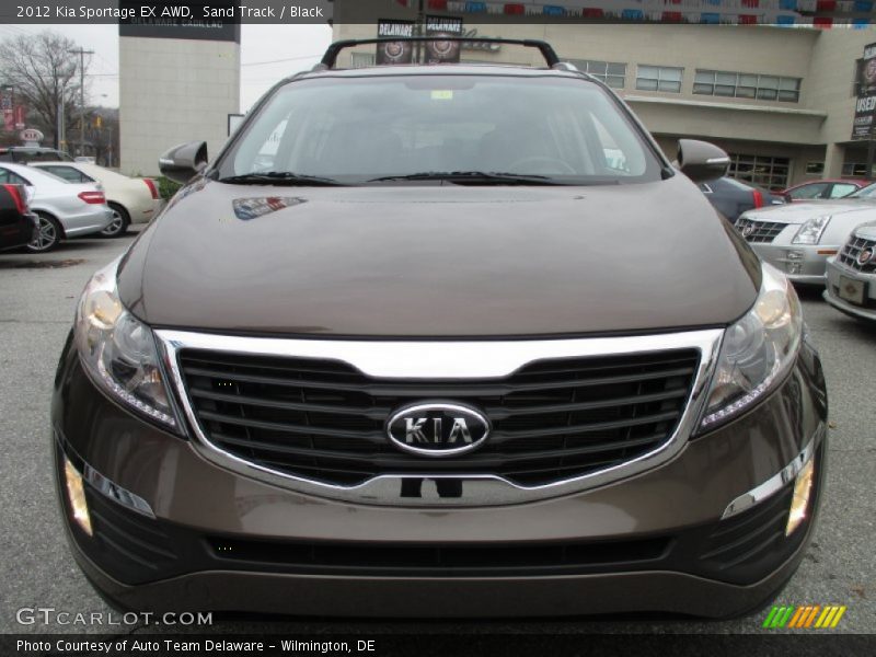 Sand Track / Black 2012 Kia Sportage EX AWD