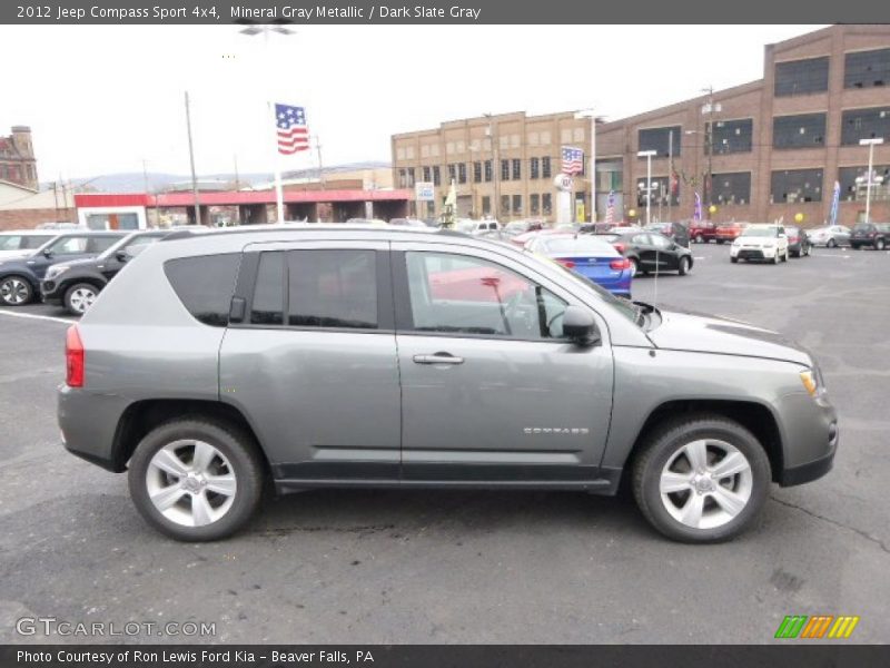 Mineral Gray Metallic / Dark Slate Gray 2012 Jeep Compass Sport 4x4