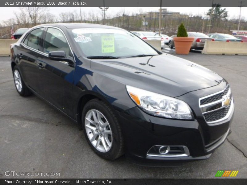 Black / Jet Black 2013 Chevrolet Malibu ECO