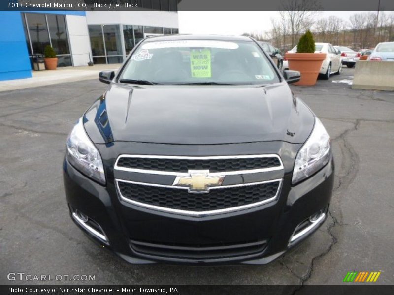 Black / Jet Black 2013 Chevrolet Malibu ECO