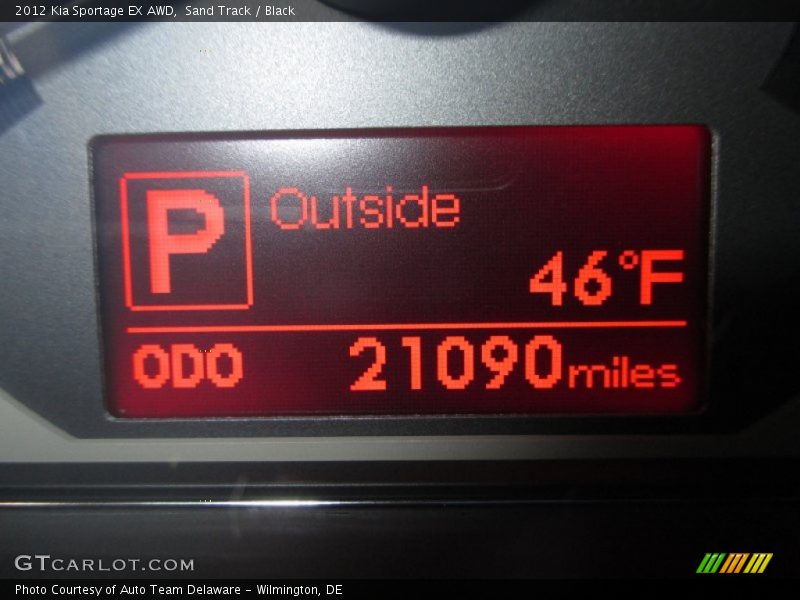 Sand Track / Black 2012 Kia Sportage EX AWD