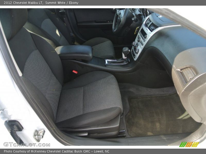 Summit White / Ebony 2012 Chevrolet Malibu LT