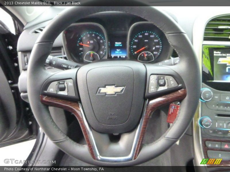 Black / Jet Black 2013 Chevrolet Malibu ECO