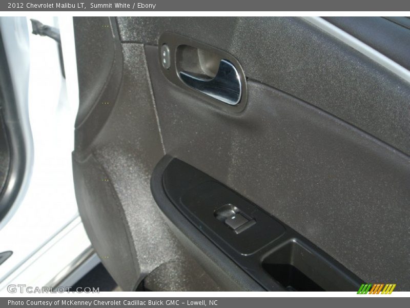 Summit White / Ebony 2012 Chevrolet Malibu LT