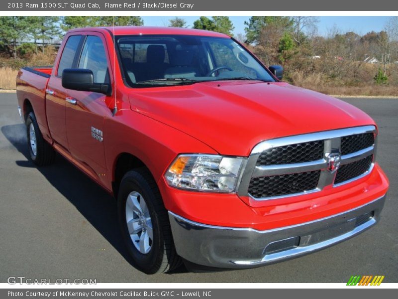 Front 3/4 View of 2013 1500 SLT Quad Cab