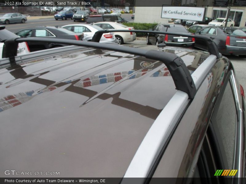 Sand Track / Black 2012 Kia Sportage EX AWD