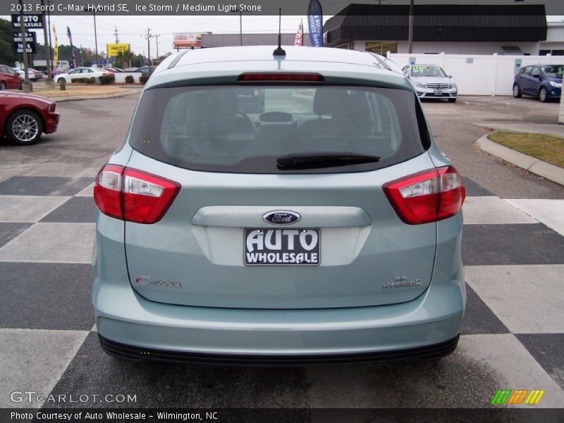 Ice Storm / Medium Light Stone 2013 Ford C-Max Hybrid SE