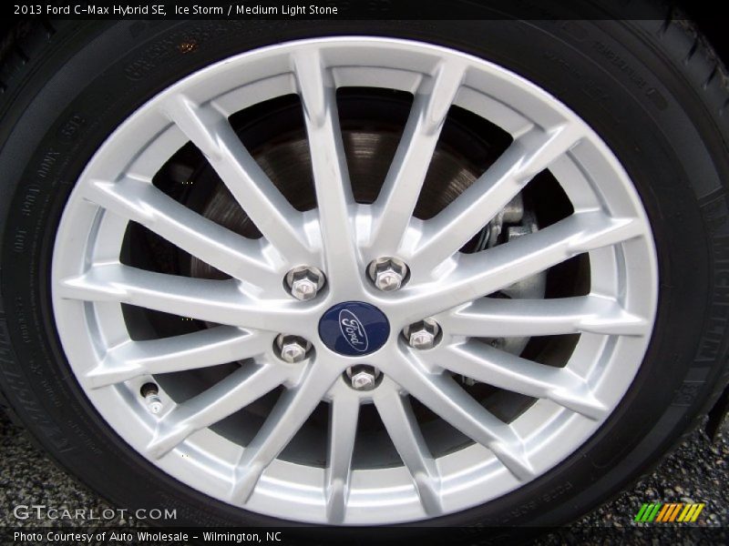 Ice Storm / Medium Light Stone 2013 Ford C-Max Hybrid SE