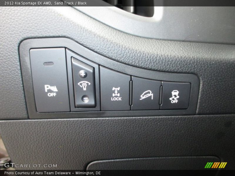Sand Track / Black 2012 Kia Sportage EX AWD