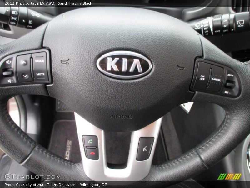 Sand Track / Black 2012 Kia Sportage EX AWD