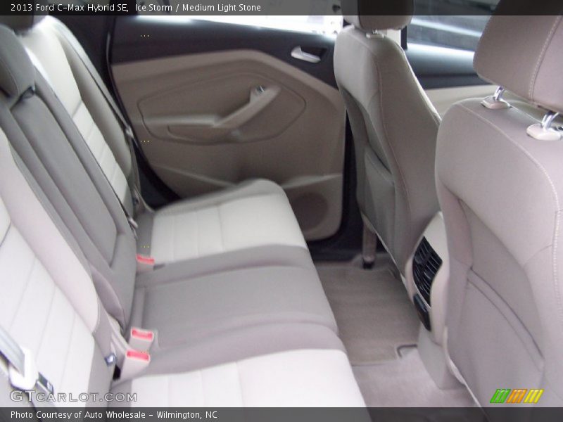 Ice Storm / Medium Light Stone 2013 Ford C-Max Hybrid SE