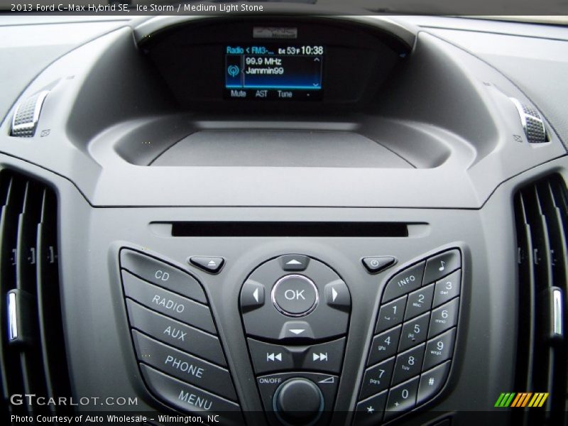 Ice Storm / Medium Light Stone 2013 Ford C-Max Hybrid SE