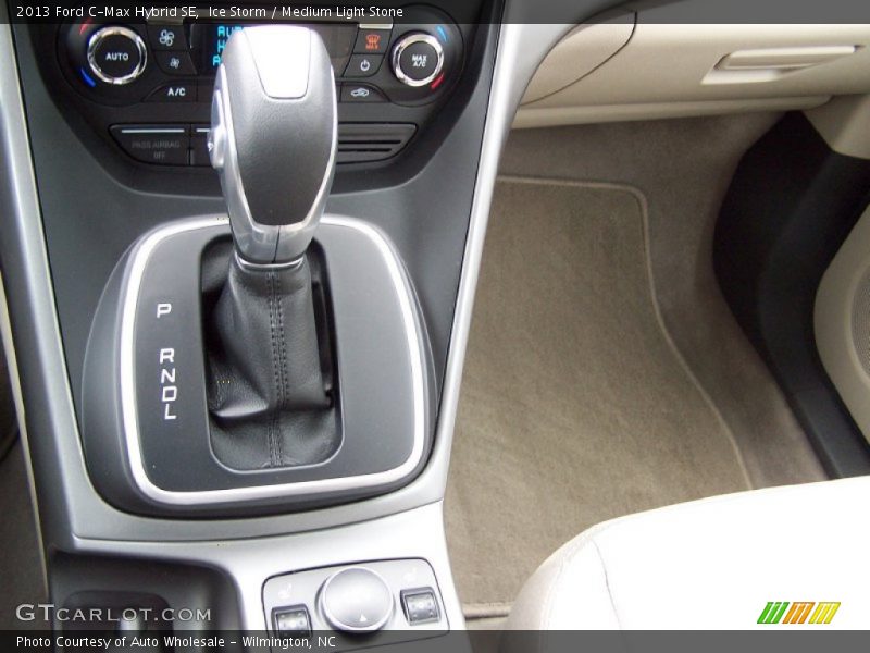 Ice Storm / Medium Light Stone 2013 Ford C-Max Hybrid SE