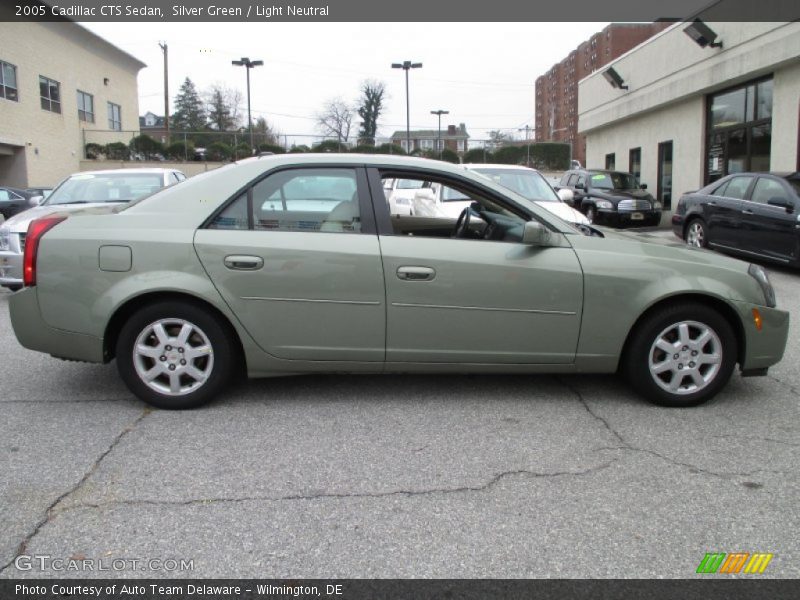 Silver Green / Light Neutral 2005 Cadillac CTS Sedan