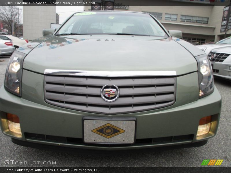 Silver Green / Light Neutral 2005 Cadillac CTS Sedan