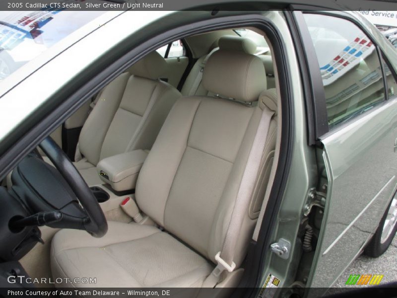 Silver Green / Light Neutral 2005 Cadillac CTS Sedan