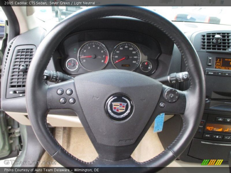 Silver Green / Light Neutral 2005 Cadillac CTS Sedan
