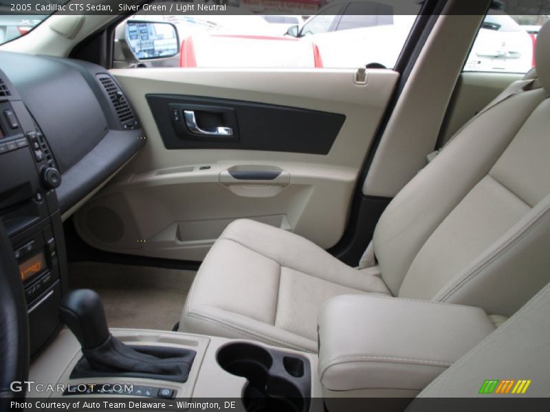 Silver Green / Light Neutral 2005 Cadillac CTS Sedan