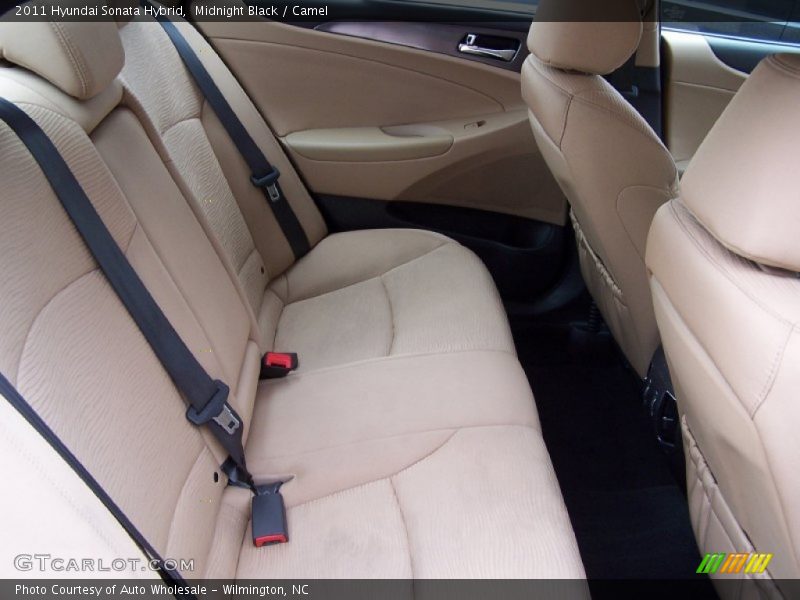 Midnight Black / Camel 2011 Hyundai Sonata Hybrid