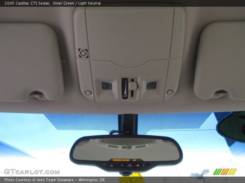 Silver Green / Light Neutral 2005 Cadillac CTS Sedan