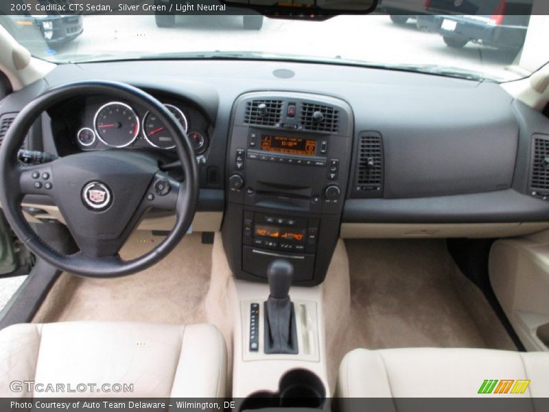 Silver Green / Light Neutral 2005 Cadillac CTS Sedan