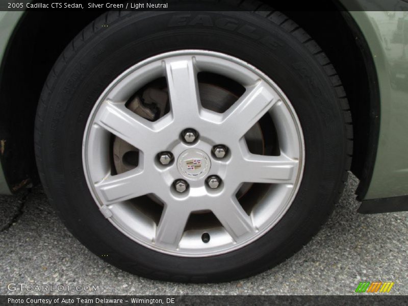 Silver Green / Light Neutral 2005 Cadillac CTS Sedan
