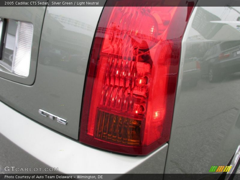 Silver Green / Light Neutral 2005 Cadillac CTS Sedan