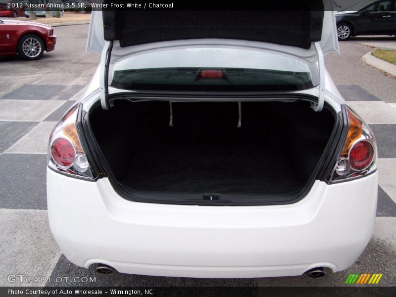 Winter Frost White / Charcoal 2012 Nissan Altima 3.5 SR