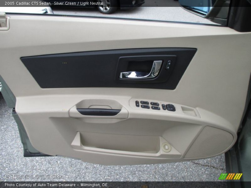 Silver Green / Light Neutral 2005 Cadillac CTS Sedan