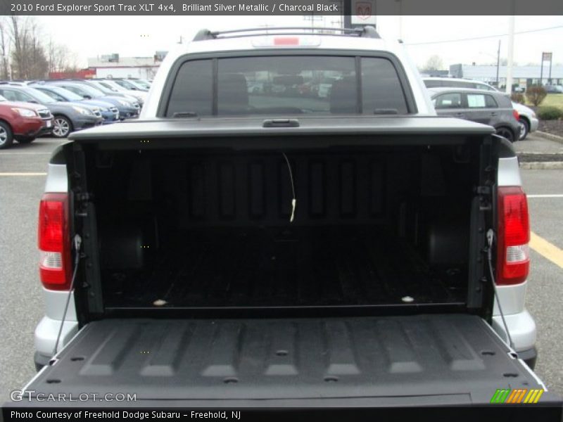 Brilliant Silver Metallic / Charcoal Black 2010 Ford Explorer Sport Trac XLT 4x4