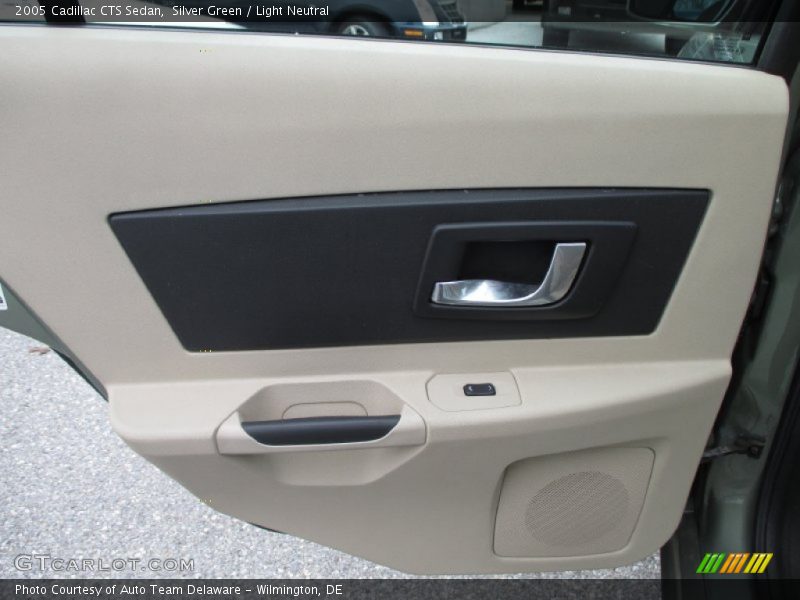 Silver Green / Light Neutral 2005 Cadillac CTS Sedan