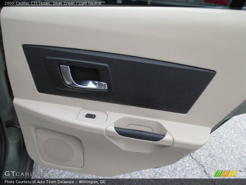 Silver Green / Light Neutral 2005 Cadillac CTS Sedan
