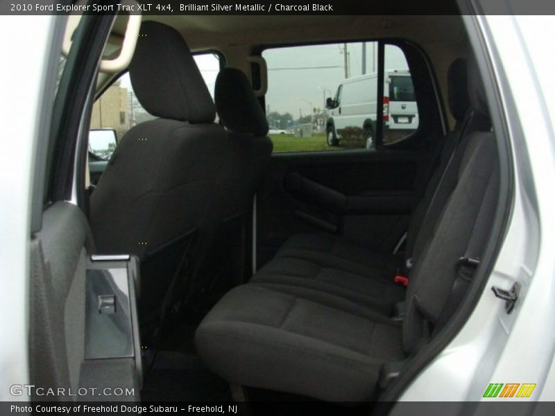 Brilliant Silver Metallic / Charcoal Black 2010 Ford Explorer Sport Trac XLT 4x4