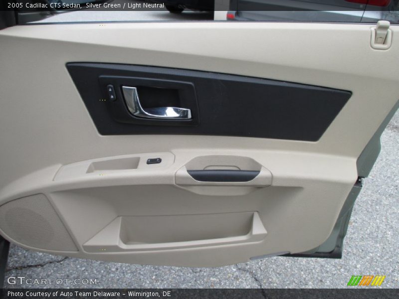 Silver Green / Light Neutral 2005 Cadillac CTS Sedan