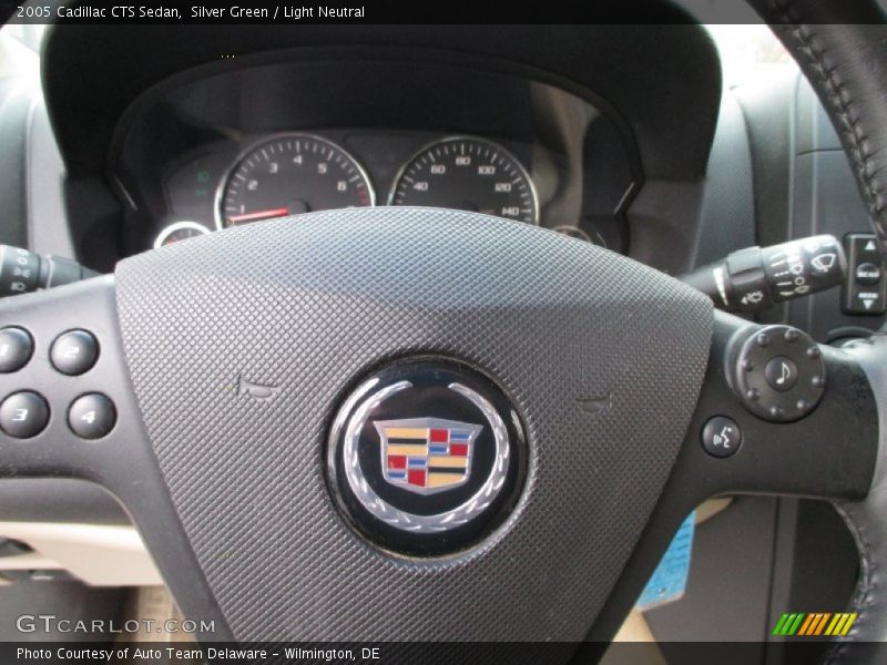 Silver Green / Light Neutral 2005 Cadillac CTS Sedan