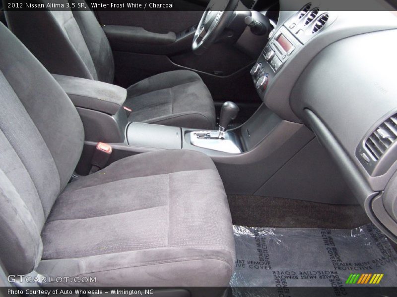 Winter Frost White / Charcoal 2012 Nissan Altima 3.5 SR