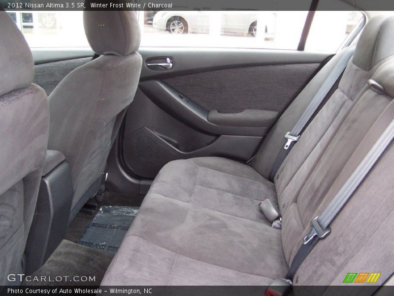 Winter Frost White / Charcoal 2012 Nissan Altima 3.5 SR
