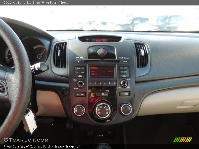 Snow White Pearl / Stone 2011 Kia Forte EX