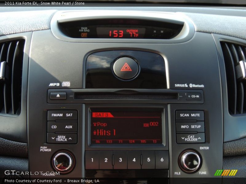 Snow White Pearl / Stone 2011 Kia Forte EX