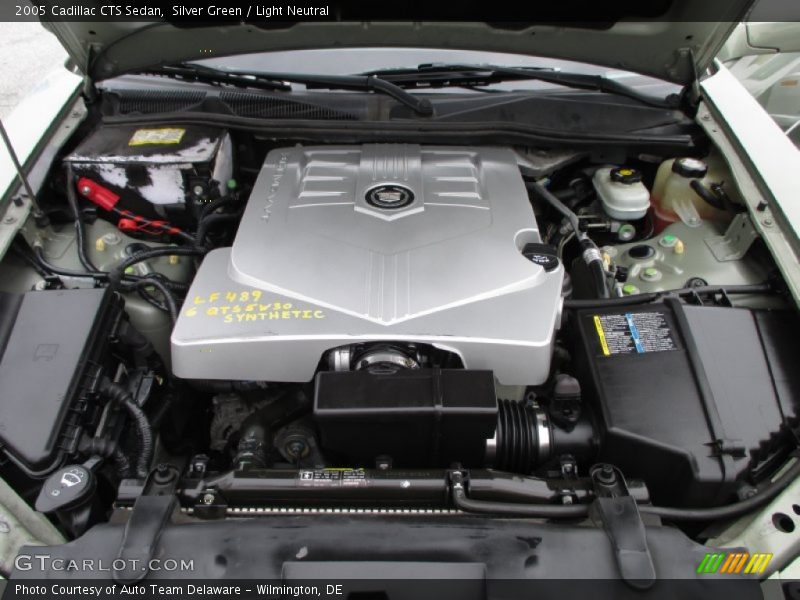 Silver Green / Light Neutral 2005 Cadillac CTS Sedan