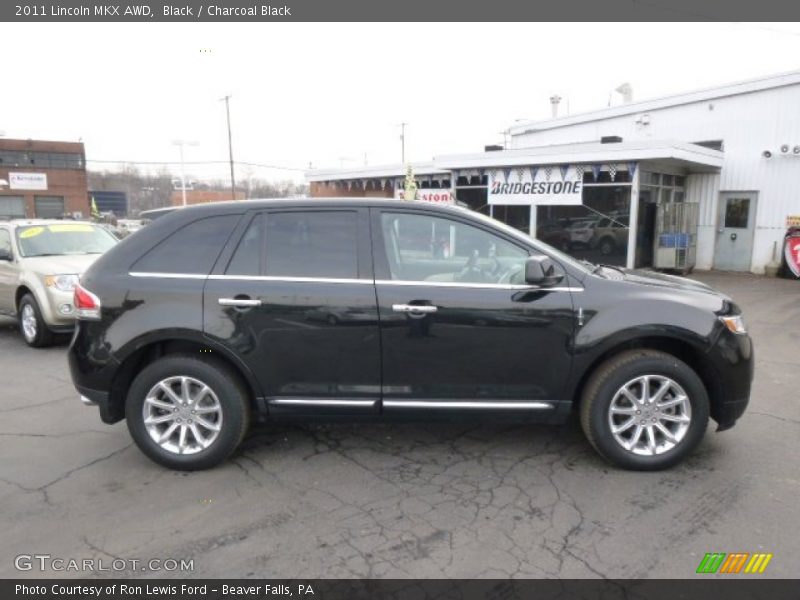 Black / Charcoal Black 2011 Lincoln MKX AWD