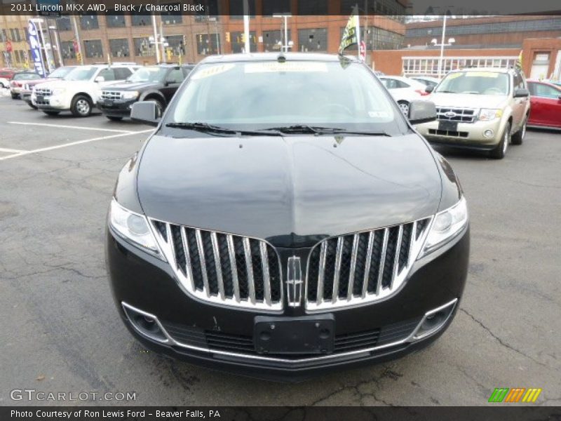 Black / Charcoal Black 2011 Lincoln MKX AWD
