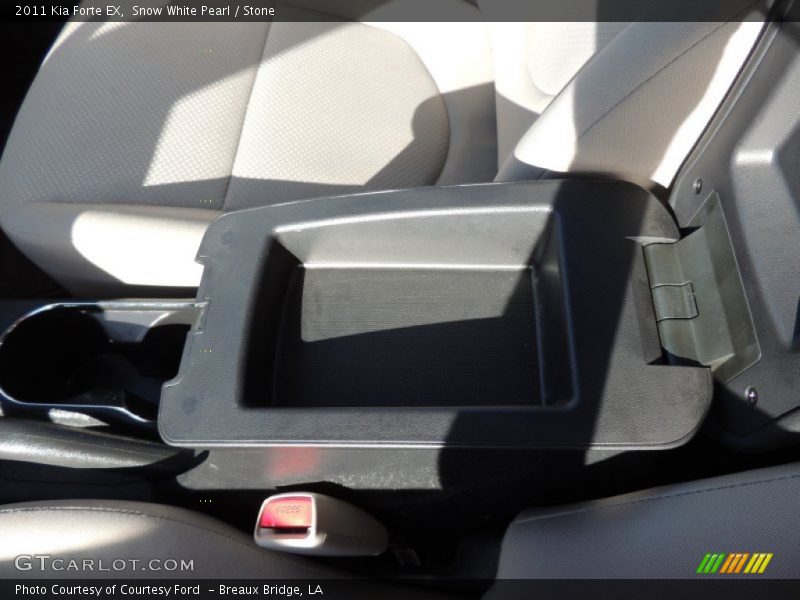 Snow White Pearl / Stone 2011 Kia Forte EX