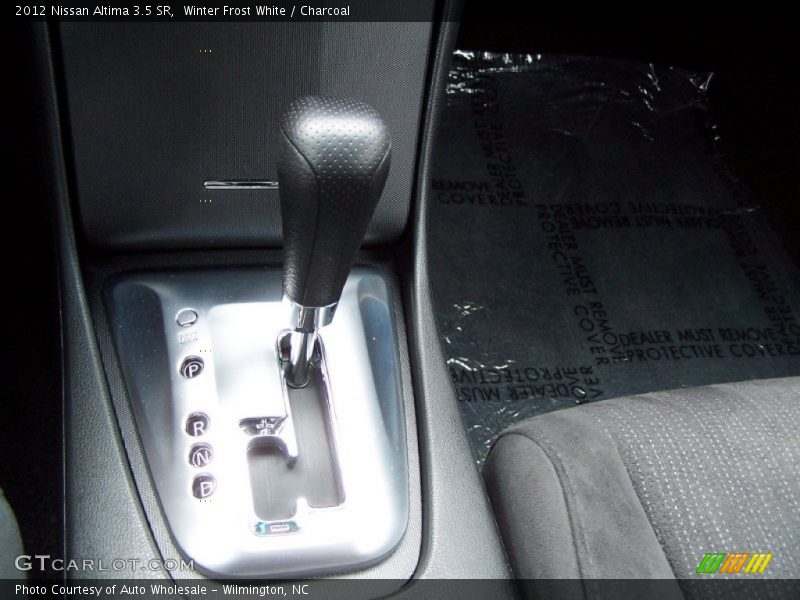 Winter Frost White / Charcoal 2012 Nissan Altima 3.5 SR