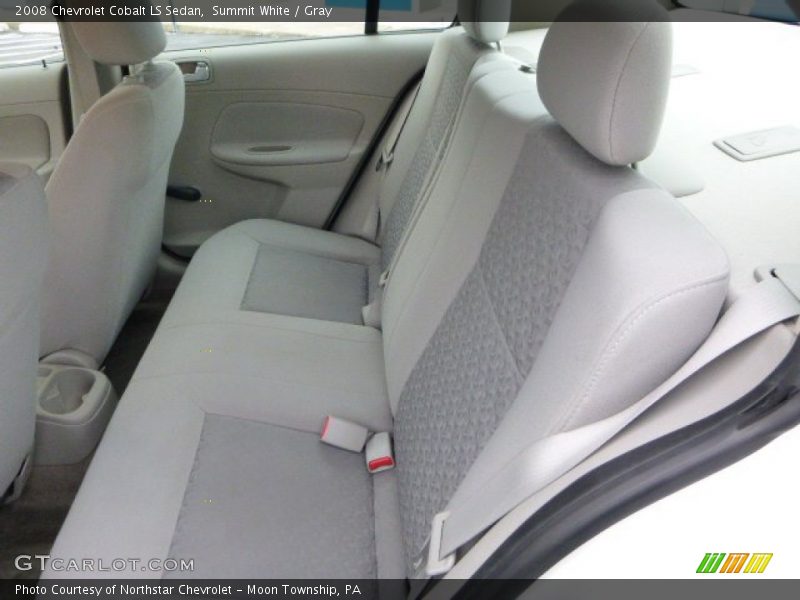 Summit White / Gray 2008 Chevrolet Cobalt LS Sedan