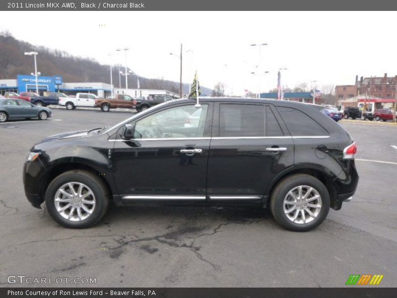 Black / Charcoal Black 2011 Lincoln MKX AWD