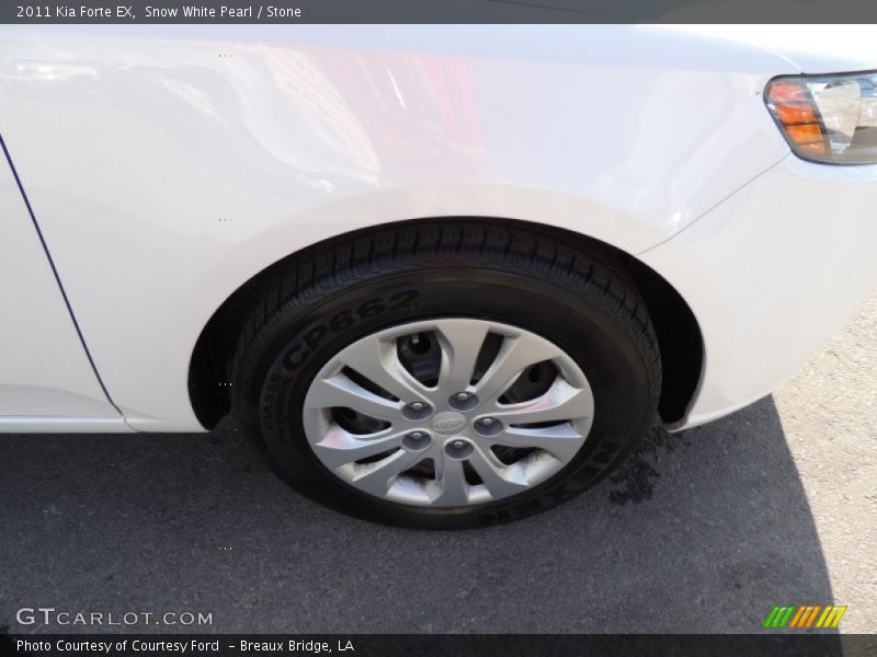 Snow White Pearl / Stone 2011 Kia Forte EX