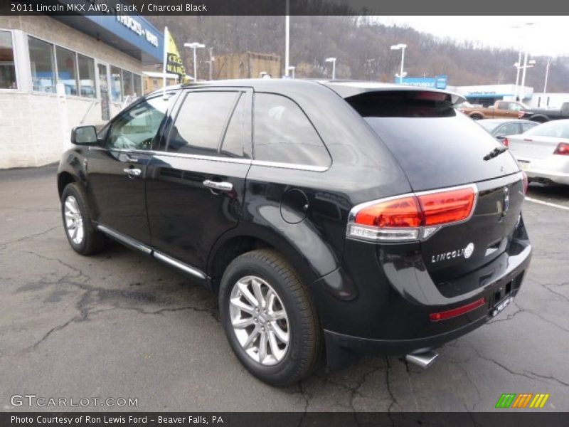 Black / Charcoal Black 2011 Lincoln MKX AWD