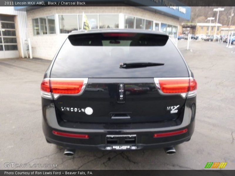 Black / Charcoal Black 2011 Lincoln MKX AWD