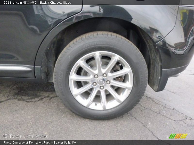 Black / Charcoal Black 2011 Lincoln MKX AWD